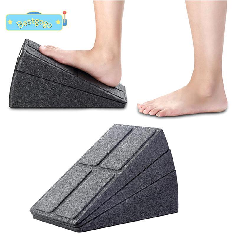 [Bestgogo-t] 3 ชิ้น Squat Wedge Blo ปรับลื่น Squat Ramp Deadlift Wedge Calf Stretcher Slant Board St