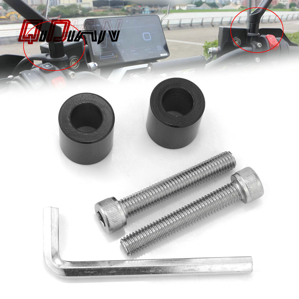 สําหรับ Zontes 368G 368D 368M 368E 368K กระจกมองหลังรถจักรยานยนต์ Spacer Bracket
