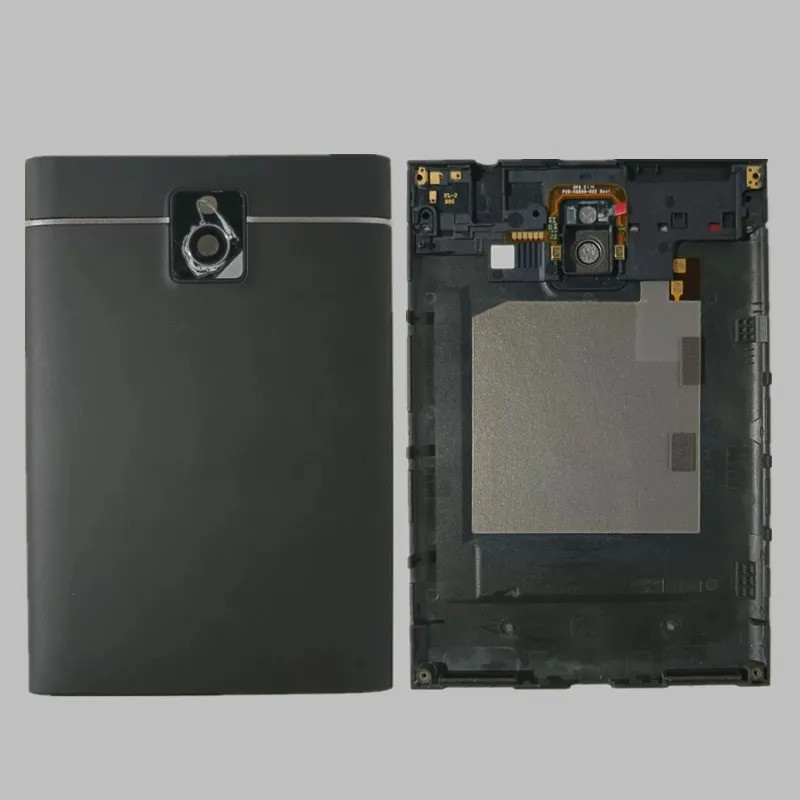 ส่วนบน / ส่วนล่างแบตเตอรี่ฝาหลังอะไหล่ทดแทนสําหรับ BlackBerry Passport Q30 SQW100-1