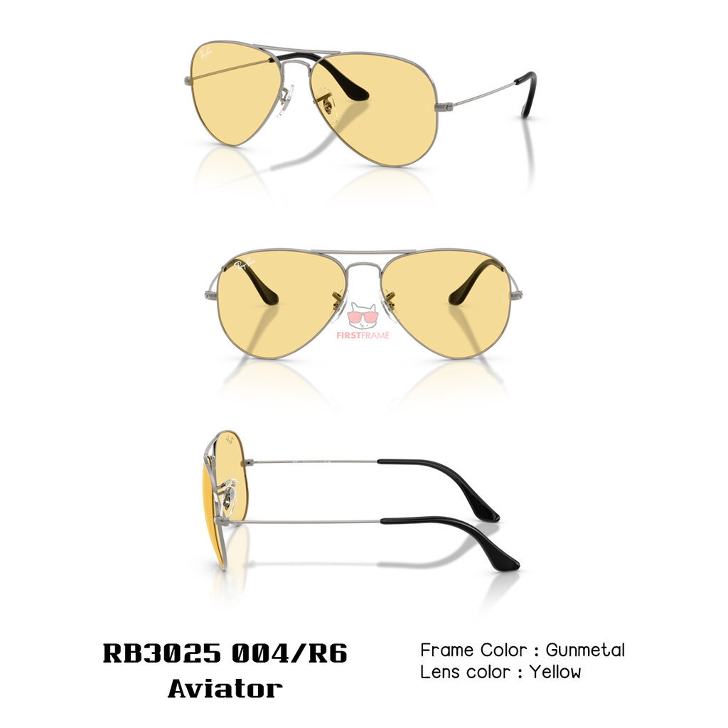 RayBan RB3025 004/R6 | AVIATOR LARGE METAL