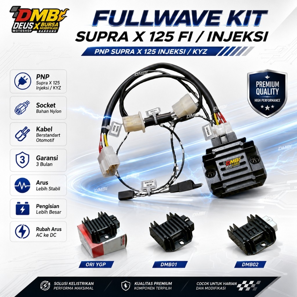 สาย DMB Fullwave DMB Supra X 125 fi Blade 125 ฉีด pnp Kiprox Nmax