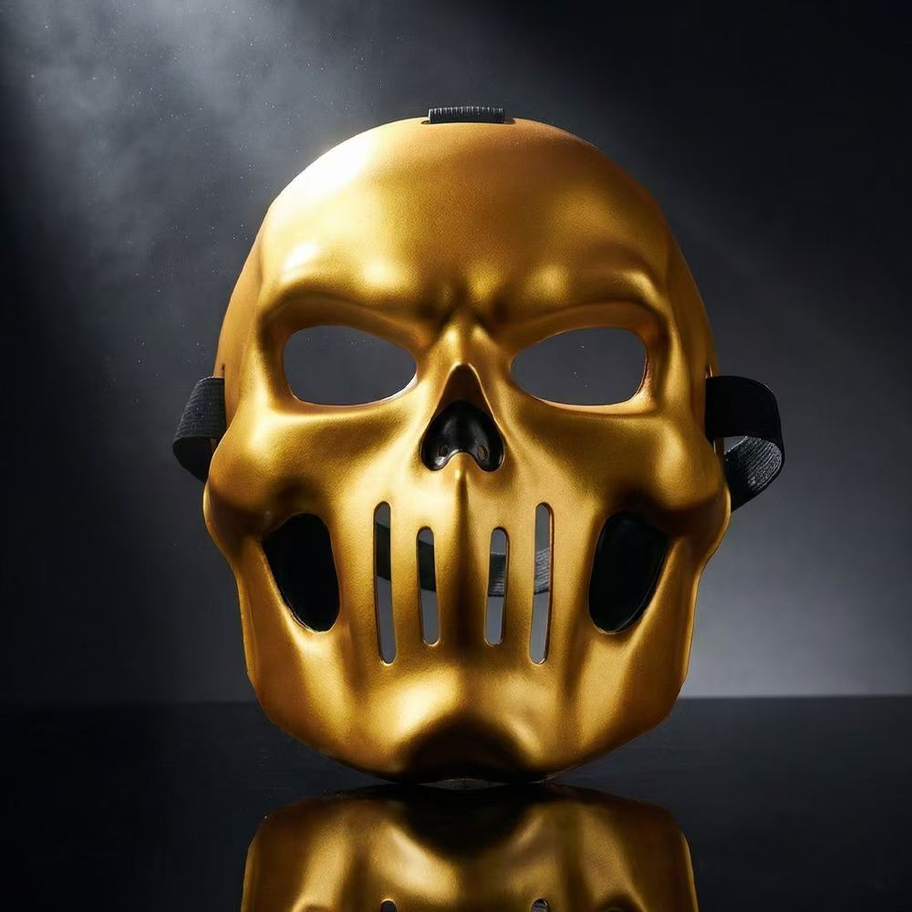 Delta Force Corroded Gold Rose หน้ากากคอสเพลย์ Prop Skull