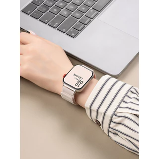 สายซิลิโคนแม่เหล็กสําหรับ Huawei Watch Fit 4/4 Pro Fit 5/5Pro Breathable สายรัดข้อมือฤดูหนาวสําหรับ Huawei Fit 3 2 1