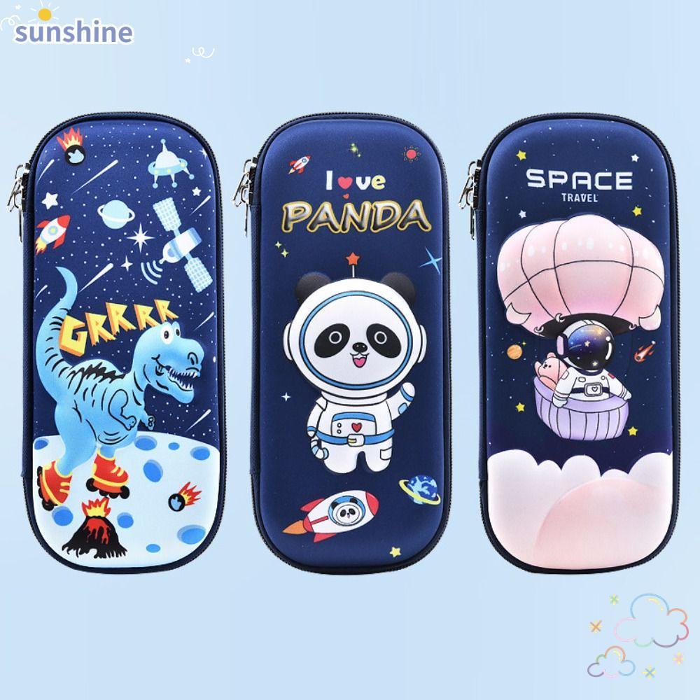 กล่องใส่ปากกา SSUNSHINE, ดินสอการ์ตูน EVA, นักเรียนเครื่องเขียนป้องกันการตกความจุขนาดใหญ่ที่สร้างสรรค์