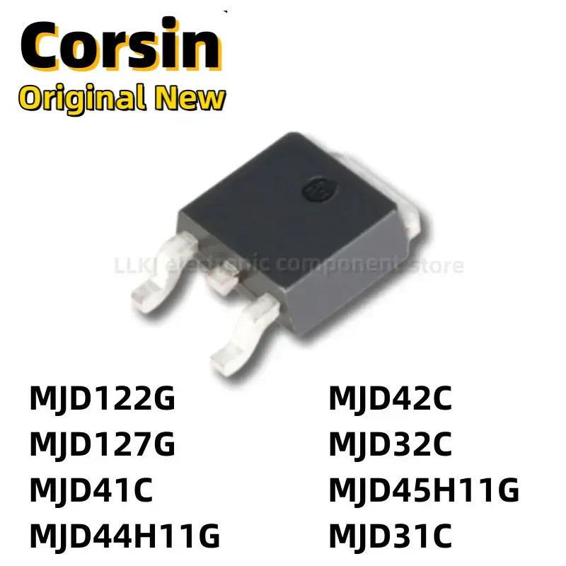 5PCS MJD122G MJD127G MJD41C MJD44H11G MJD42C MJD32C MJD45H11G MJD31C TO252 MOS FET TO-252/เอฟเฟกต์สน