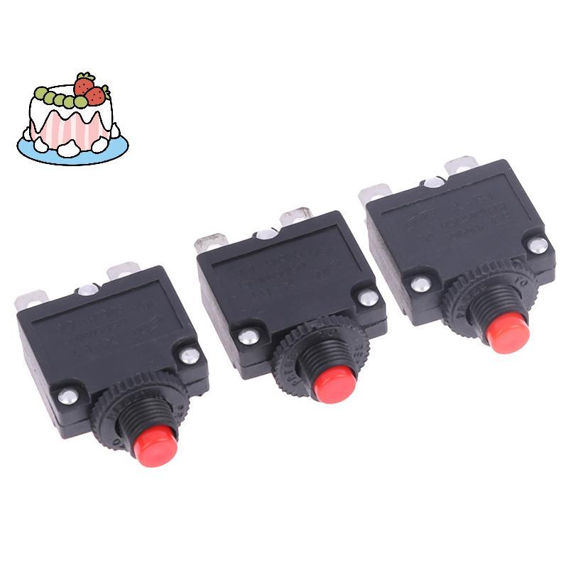 [Sep-t] Thermal Switch Circuit Breaker Overload Protector 5A 6A 8A 10A 15A 20A Overload Switch Prote