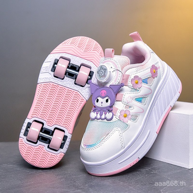 รองเท้าโรลเลอร์สเก็ต Heelys 4 ล้อ ใช้ได้ทั้งเดินและRoll สำหรับกิจกรรมกลางแจ้งPJAP