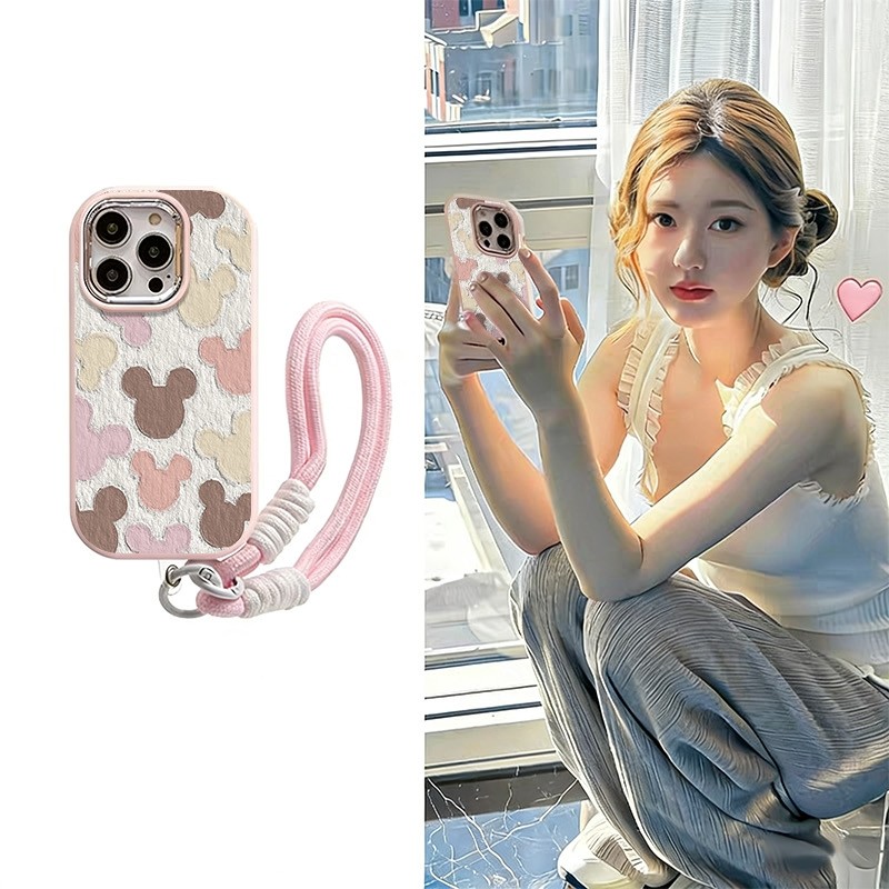 สร้อยข้อมือ VOVO + เคส Realme C11 C12 C15 C2 C20 C21 C21Y 85G 95G 5 12PRO 12PLUS 11PRO NARZO60PRO 30