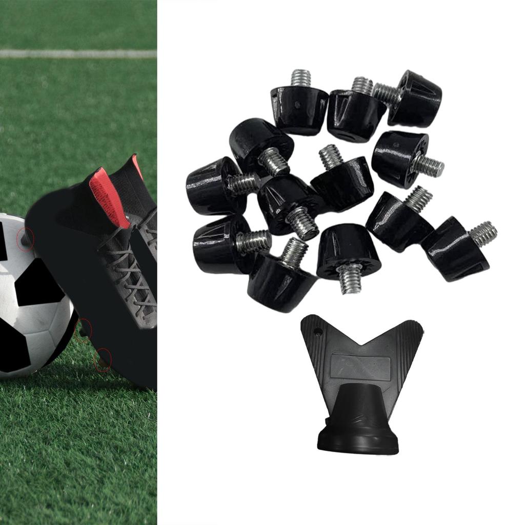 [gkglcd] 12x Football Boot Spikes Soccer Boot Cleats Track Shoes Spikes Non Slip M5 7mm