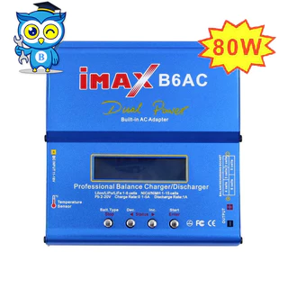 Imax B6ac เครื่องชาร์จ แบตเตอรี่ T Plug + หัวแปลงXt60 balance charger LiPo Li-ion Battery Disc