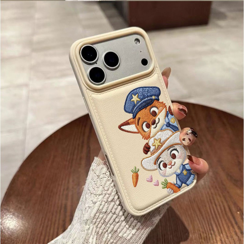 สัตว์น่ารัก รุ่นใหม่ สําหรับ iPhone 17 16 15 14 13PRO 12 12pro 11 11pro 14/15plus 17ProMax 17Pro เคสโทรศัพท์กันกระแทก
