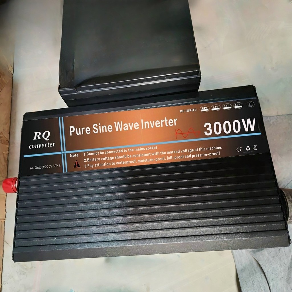 อินเวอร์เตอร์ 5000W ไฟไม่ตก สำรองไฟบ้าน รถยนต์ แบตเตอรี่หมดปัญหา ไฟแท้เต็มวัตต์ พร้อมส่งทั่วไทย