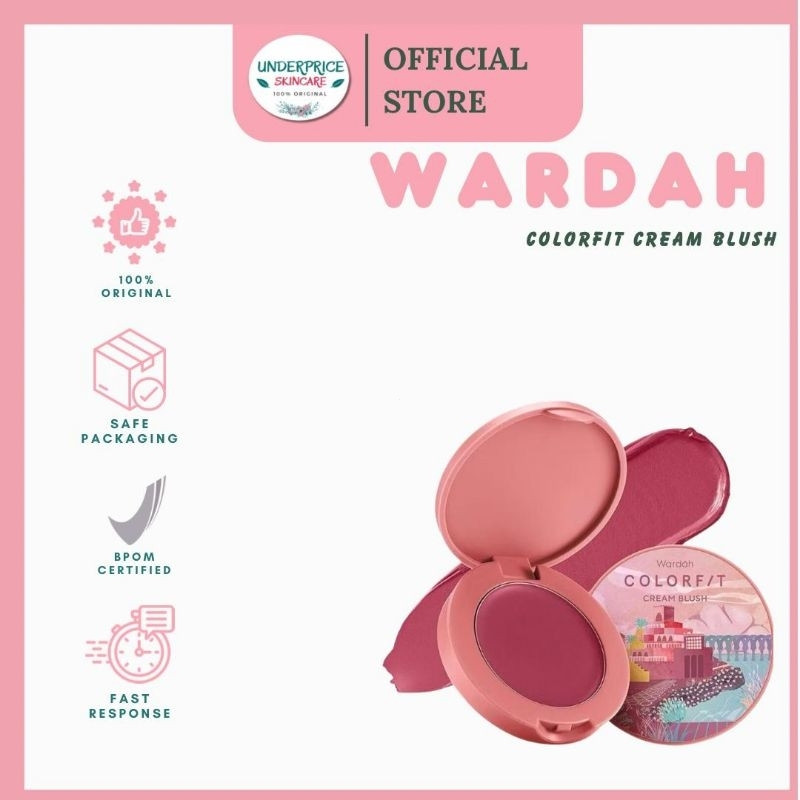 WARDAH Colorfit Cream BlushWARDAH