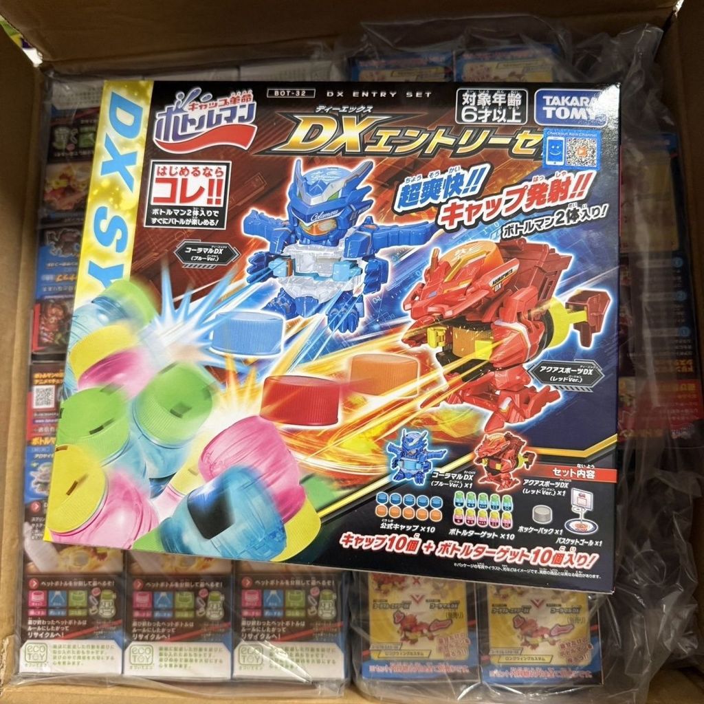 TAKARA TOMY BOTTLE MAN 瓶拼上人BOT-32 DX ชุดของเล่น