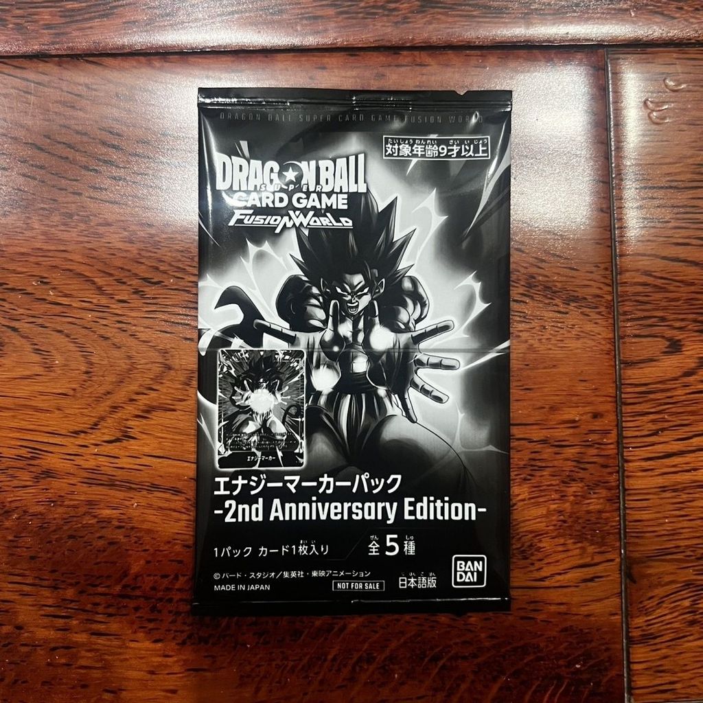 Bandai band Dragon Ball TCG 2nd Anniversary Limited Dragon Ball fb09 p Card Holder Original Bag ยังไ
