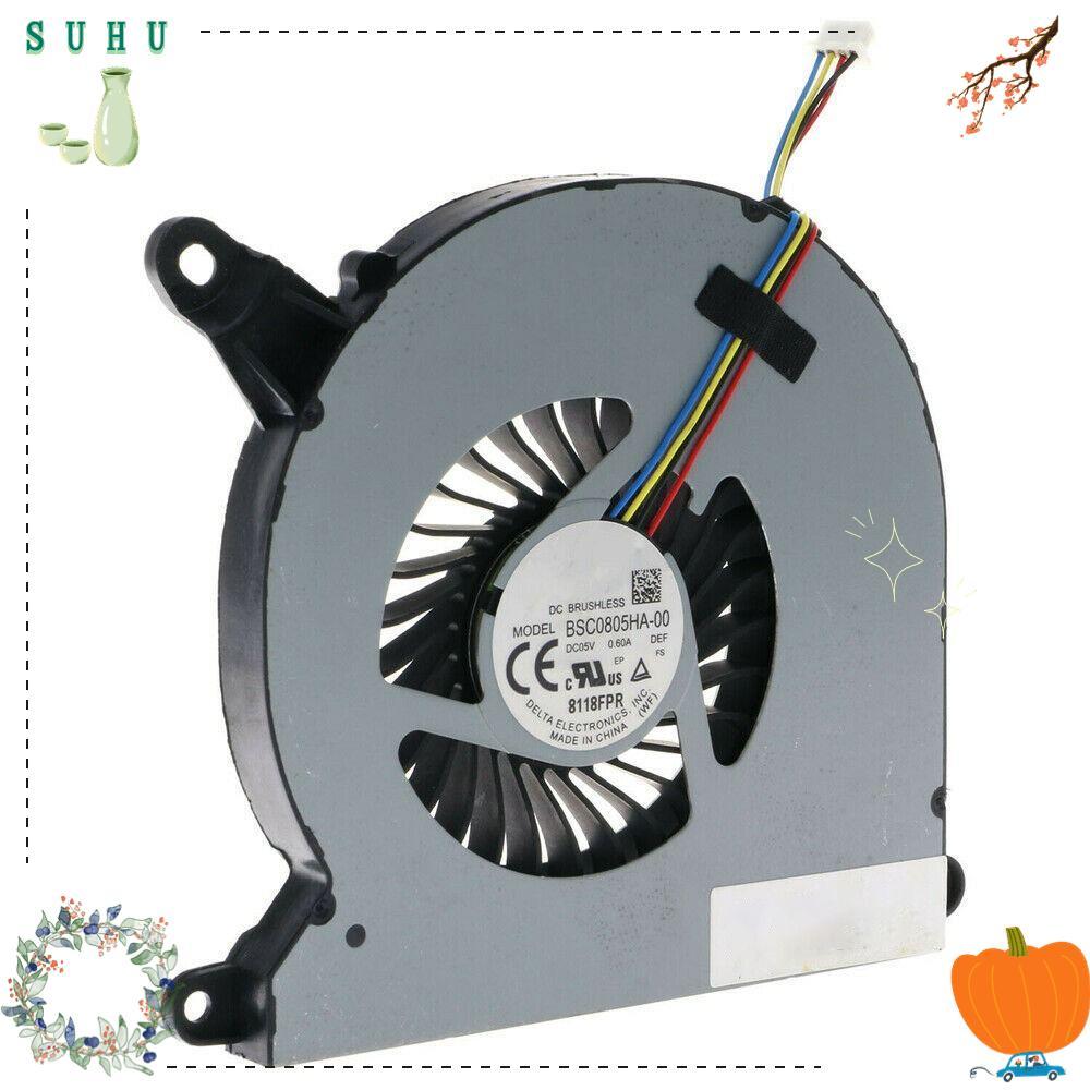SUHU พัดลมระบายความร้อน CPU, เปลี่ยนพัดลมฮีทซิงค์แล็ปท็อป, DC5V 4 สายคอมพิวเตอร์ CPU Cooler สําหรับ 