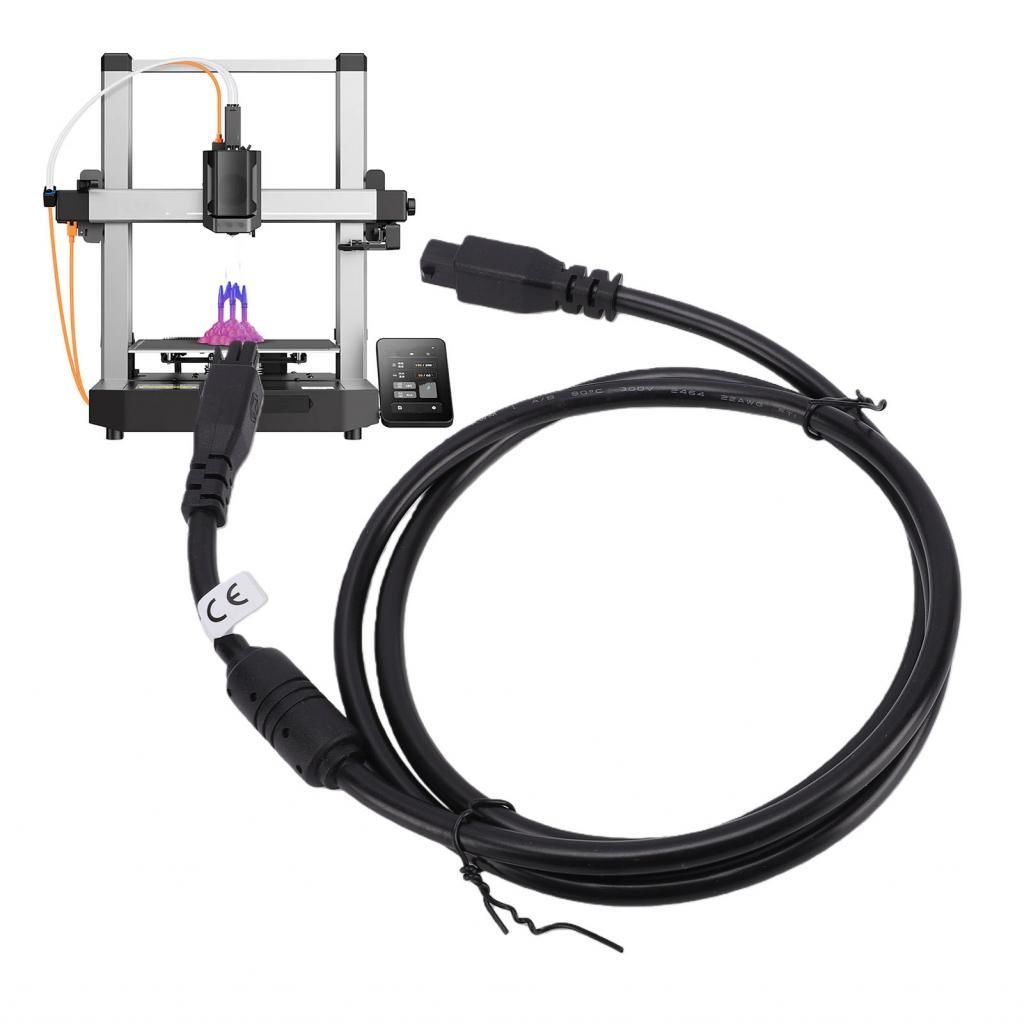 Meily_fun.th 3D เครื่องพิมพ์สาย Fit สำหรับ Anycubic Kobra 3 Max S1 1m ความยาว 4 Pin 22AWG สายไฟแหวนแ