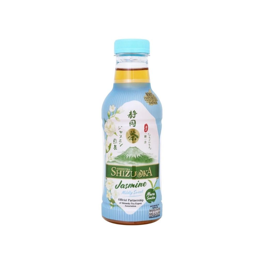 ชิซึโอกะ ชาเขียวมะลิสูตรหวานน้อย Shizuoka Jasmine Green Tea Mildly Sweet 440ml.