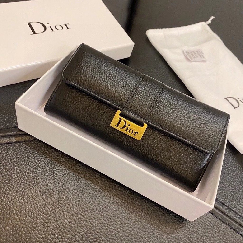 DIOR Fashion Wallet First Layer Cowhide