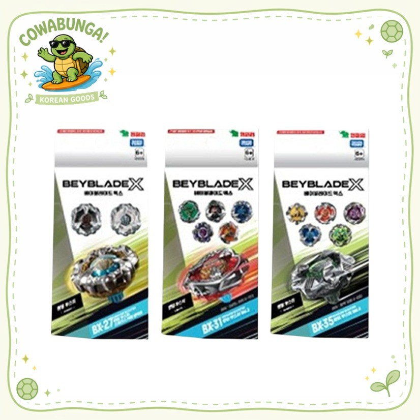 [Beyblade X] BX Random Series|BX-27/BX-31/BX-35|เสื้อชั้นในไร้โครงเกาหลี|ของเล่นเด็ก