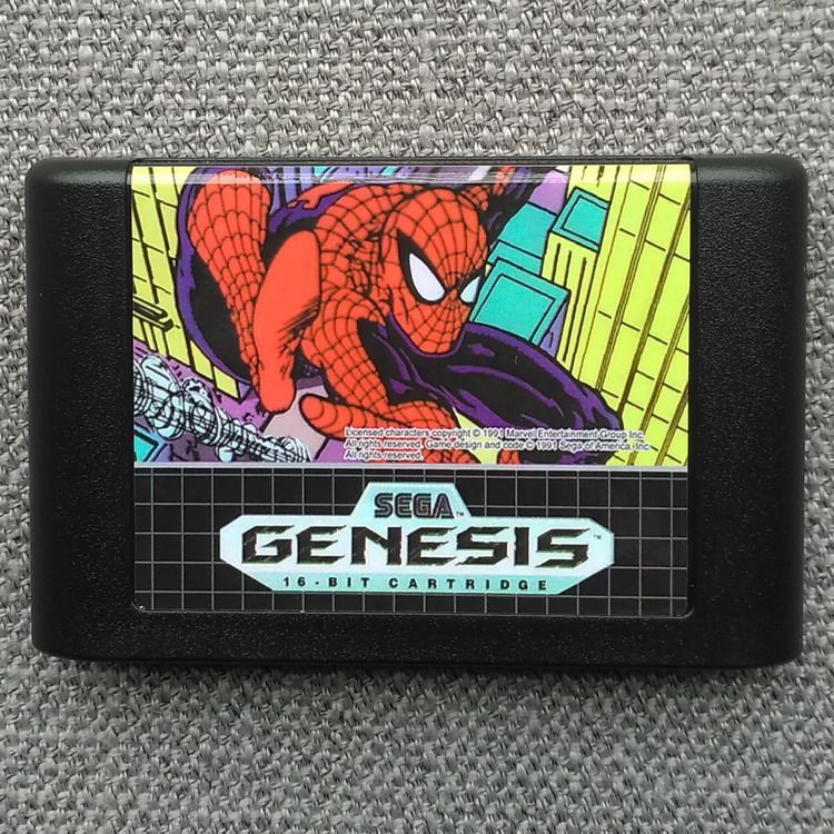 [การ์ดเกมนเรศวรตัวน้อย] Sega MD < Spider-Man VS Kingpin > Spider-Man VS The Kingpin