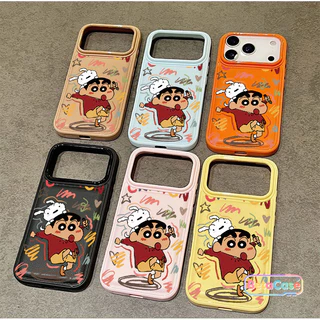 เคสนูน ลายการ์ตูนน่ารัก สดใส รองรับ iPhone 12 13 14 15 16 17 13Pro 14Pro 15Pro 16Pro Max Plus