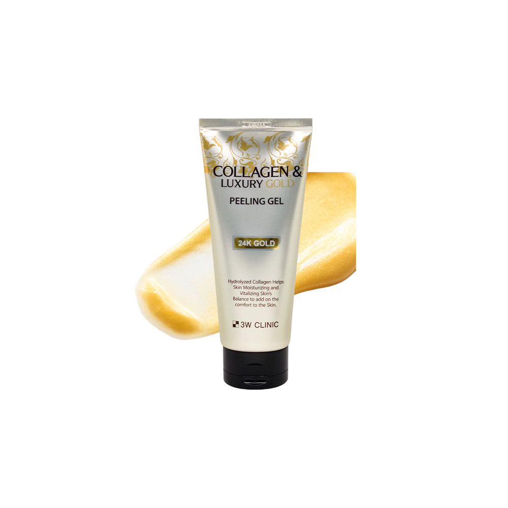 3W Clinic Collagen & Luxury Gold Peeling Gel 180ml