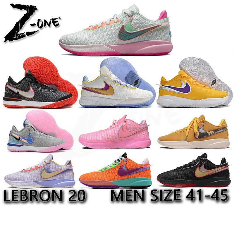 LeBron 20 EP low cut James OEM รองเท้าผ้าใบรองเท้าบาสเก็ตบอลผู้ชายพร้อมกล่อง