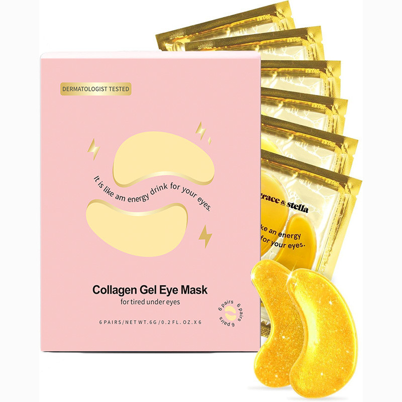 ขายร้อน Golden Dark Circles eye Hydrating Collagen Mask maskday White Eyes Hot Golden Eyes Egg Mask
