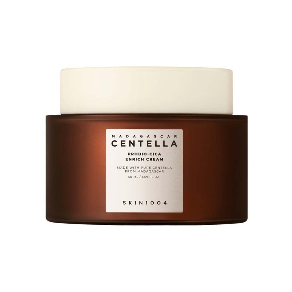 SKIN1004 Madagascar Centella Probio-Cica Enrich Cream | Probiotic Cica Enrich Cream for Soothing, Mo
