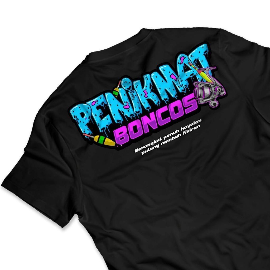 BONCOS Fishing T-SHIRT - Fishing Distro T-Shirt Fishing T-Shirt Fishing T-Shirt Fishing Words T-Shir