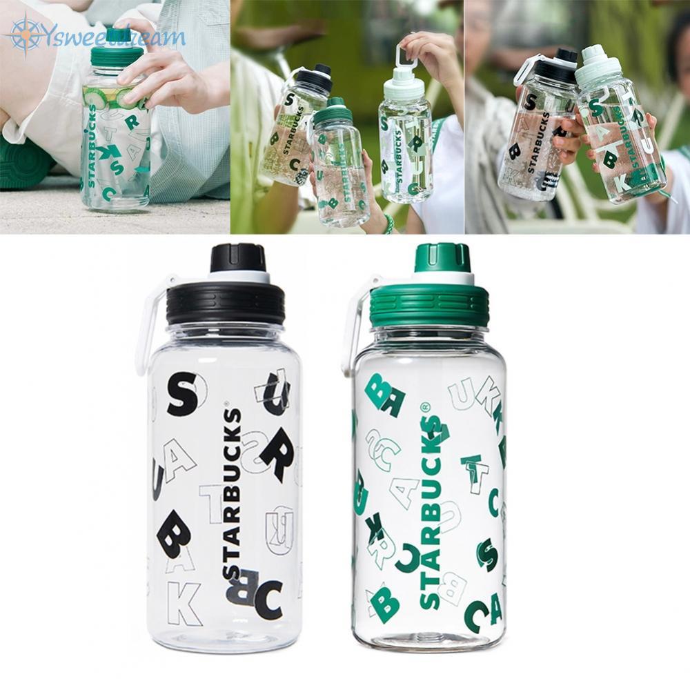 【SWTDRM】Durable Water Bottle Sport Bottle Handle Design Portable Travel 1000ML