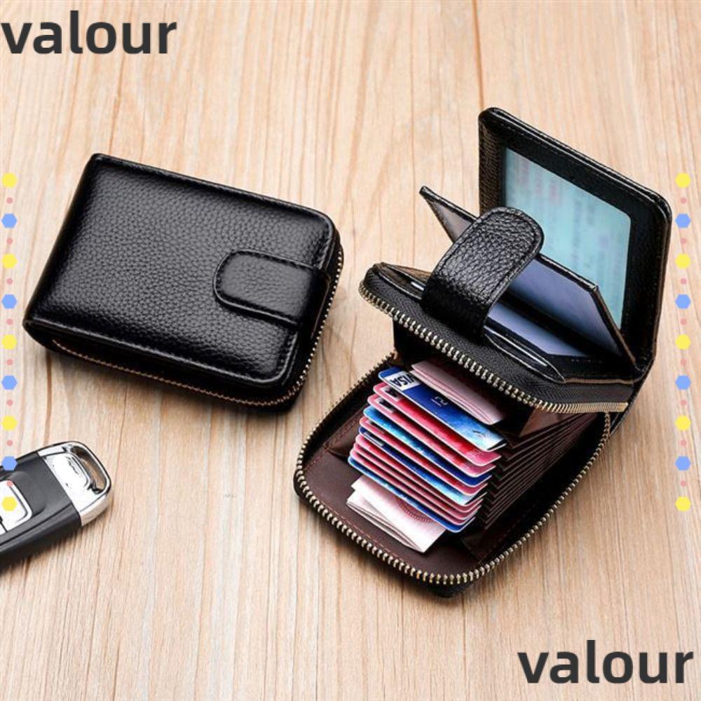 ที่ใส่บัตร VALOUR, กระเป๋าการ์ด NFC RFID RFID, กระเป๋าหนังแฟชั่น