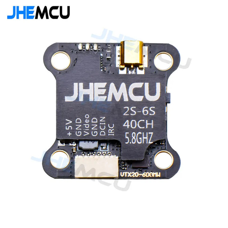 HB JHEMCU VTX20-600 5.8G 40CH FPV เครื่องส่งสัญญาณ PitMode 25mW 100mW 200mW 400mW 600mW 7-26V ปรับ V