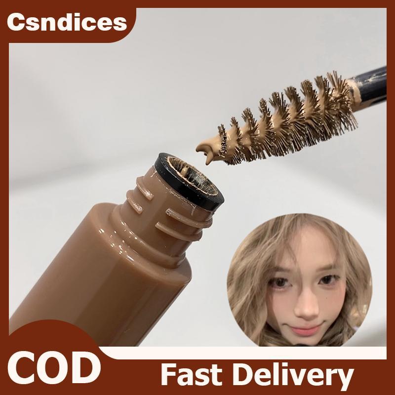 Csndices 3 สีติดทนนานมาสคาร่าคิ้วคงที่ครีมกันน้ําย้อมสีสี Qui-dry Eyebrow Gel แปรง Eye Beauty แต่งหน้าเครื่องมือ TH