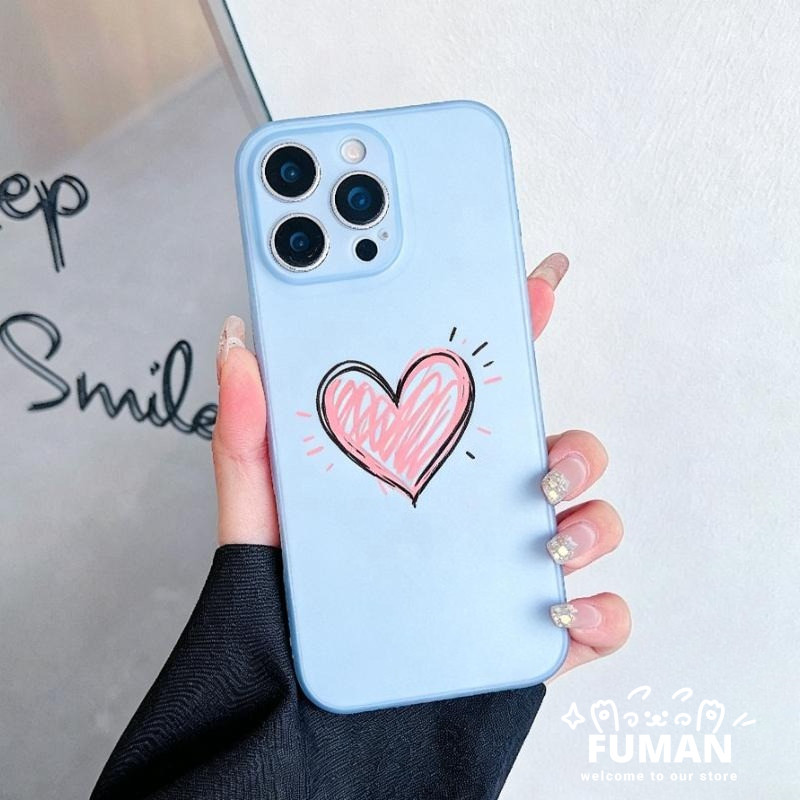 Simple Line Graffiti Love Heart เคสโทรศัพท์สําหรับ Realme หมายเหตุ 60 60X 50 P4 P3 P3X P1 Pro Q5i Q3