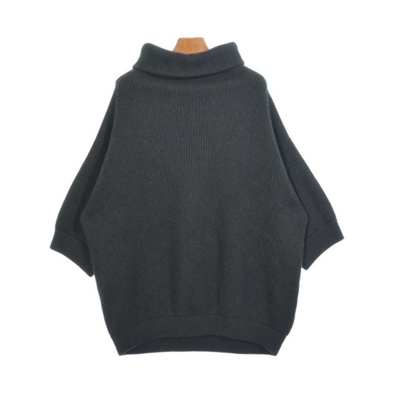 Brunello Cucinelli call Charcoal Nell Sweater Knit gray Women Direct from Japan Secondhand