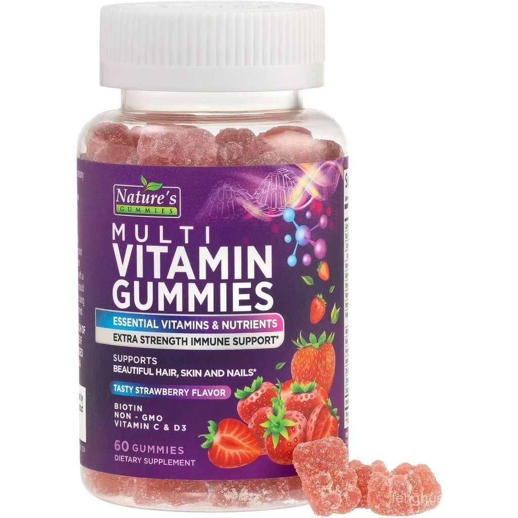 Multivitamin Gummies สําหรับผู้ใหญ่ - Complete Multivitamin Gummy for Women & Men - Essential Vitami