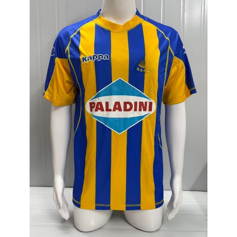 06-07 LS เสื้อฟุตบอลคุณภาพสูงแขนสั้นย้อนยุค Real Central Home S-XXL