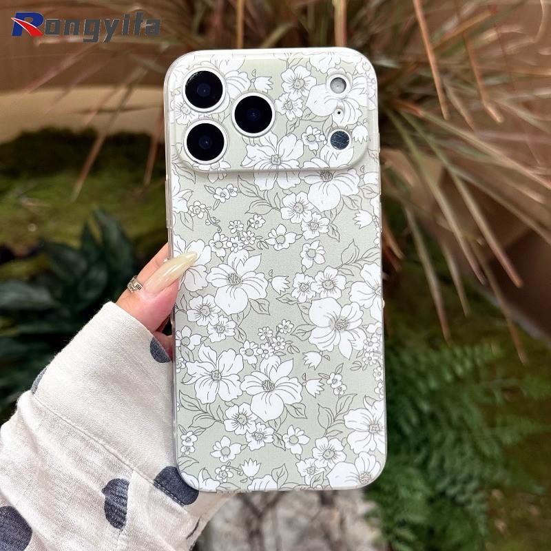 การ์ตูนดอกไม้เคสโทรศัพท์สําหรับVivo Y04 Y04S Y03 Y02 Y02s Y02A Y02T Y01 T4R T4X T2X T3 Lite T1 T1X Y