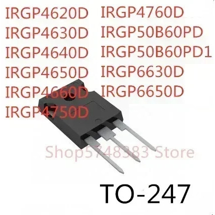 5PCS IRGP4620D IRGP4630D IRGP4640D IRGP4650D IRGP4660D IRGP4750D IRGP4760D IRGP50B60PD IRGP50B60PD1P