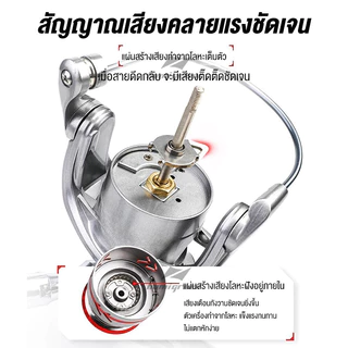 รอกสปินนิ่ง รอกตกปลา OER รอกสปิน อลูมิเนียม น้ําหนักเบา 5.2:1 รอกตกปลาอลูมิเนียม Spinning Reel OER2500