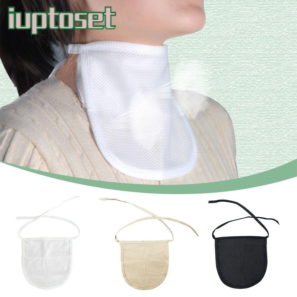 IUPTOSET Tracheostomy Tube Wind Cap, ผ้าฝ้ายปรับได้ Tracheal Cannula Shield, Breathable กันฝุ่นคอ Stoma Protector