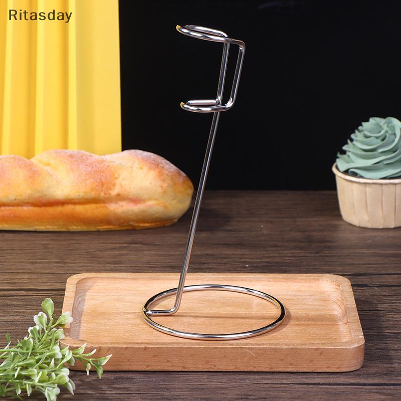 Ritasday เครื่องปั่นกาแฟ Eggbeater ผู้ถือครัว Frother นม รูปที่ 5