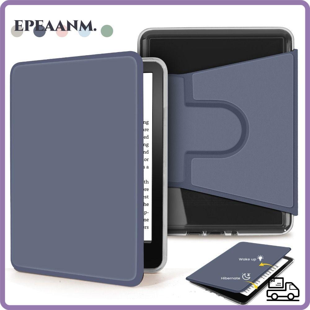 EPEAA e-Reader ฝาครอบ,ปรับ Auto Wake/Sleep , 360 หมุนทนต่อการสึกหรอสมาร์ท Funda สําหรับ Kindle Paper