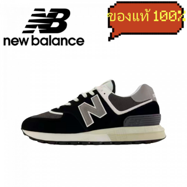 (ของแท้ 100%) New Balance 574 Legacy U574LGG1 Black Gray รองเท้าลำลองสไตล์วินเทจ ทันสมัยตามเทรนด์ คล