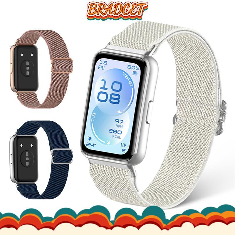 สายยืดหยุ่นไนล่อน for Huawei Band 11 /11 Pro สายรัดข้อมือ สายรัดข้อมือ อุปกรณ์เสริม for Smartwatch Huawei Band 10 9 8