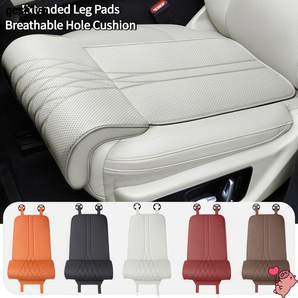 แผ่นรองรับขาเบาะรถยนต์ LOLLIPOP, Universal Memory Foam Seat Extender เบาะรองขา, การออกแบบส่วนขยายระบายอากาศ Comfort ที่นั่งขยายขาไดรฟ์ยาว
