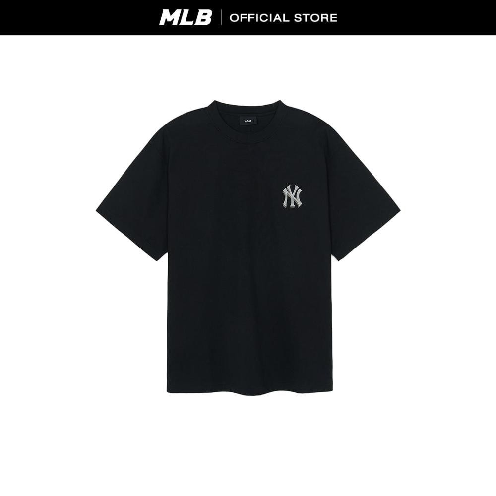 MLB เสื้อยืด ยูนิเซ็กส์ Classic Monotive Over Fit T-Shirts รุ่น 3ATSM0554 50BKS สีดำ