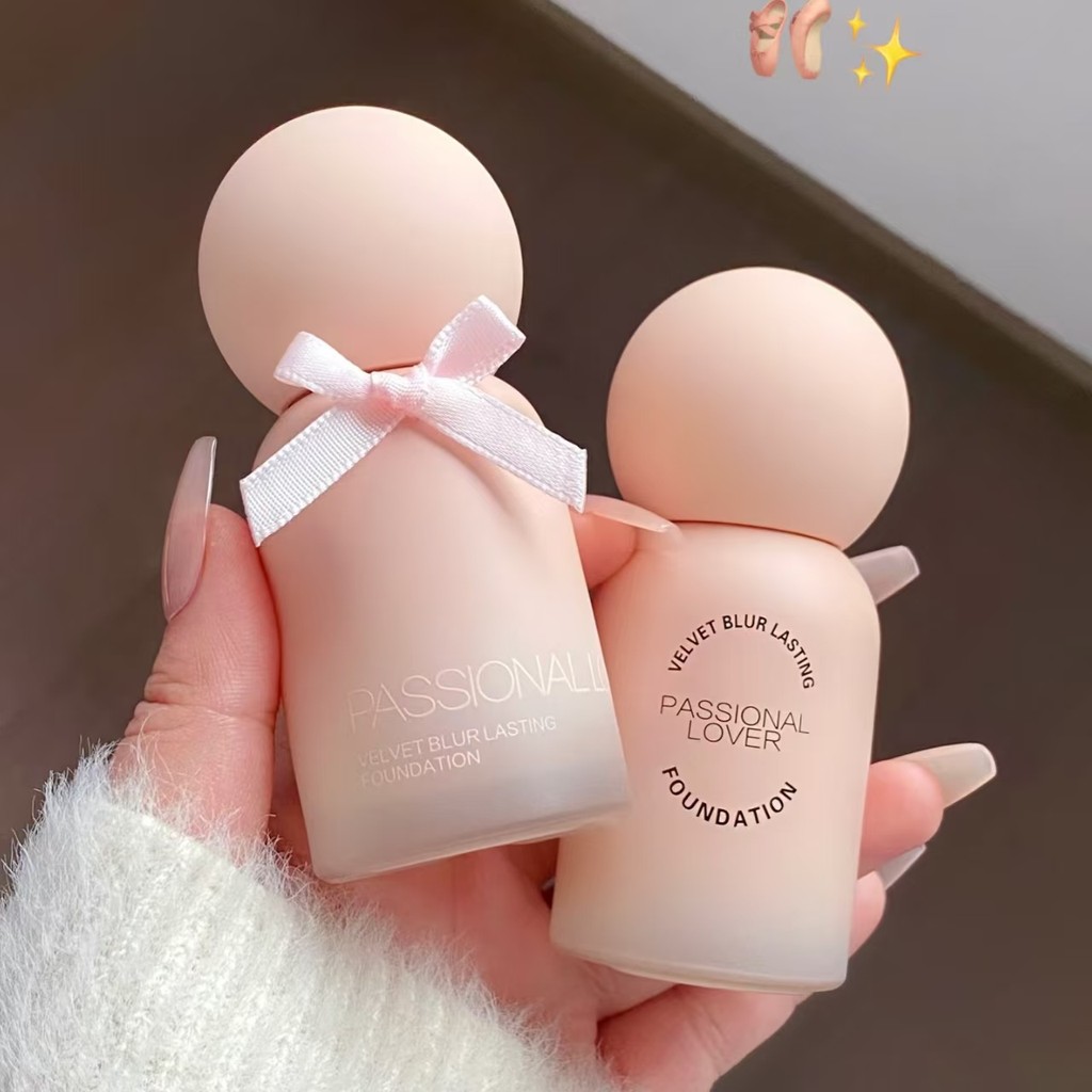 PL Rub-Off Liquid Foundation 4.0 ผิวมันยาวนานบริการ Non-Take-Off แต่งหน้าควบคุมน้ํามันคอนซีลเลอร์ Mo
